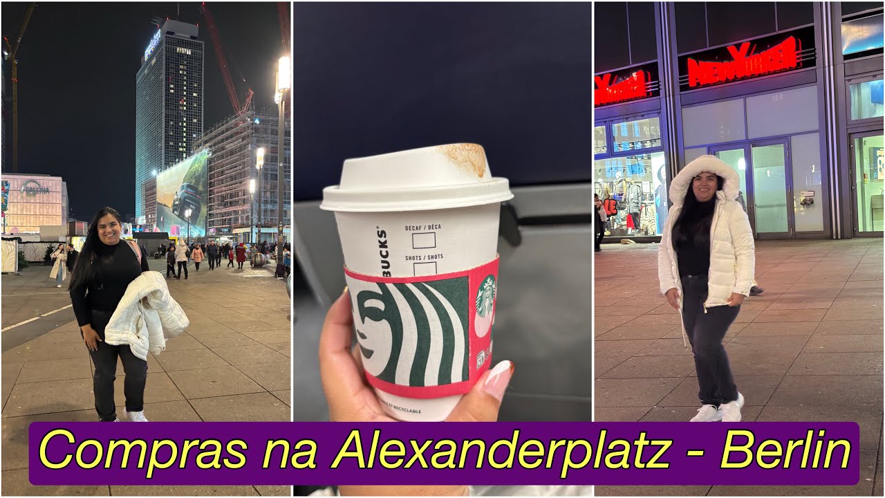 VLOG: DIA DE COMPRAS EM BERLIN ALEXANDERPLATZ - Allynda Santos