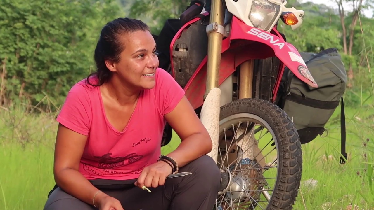 S2 EP-17 HOW TO FIND BUSH WILD CAMP LOCATION | CAMPING AFRICA BY MOTORCYCLE | ZAMBIA Road Trip