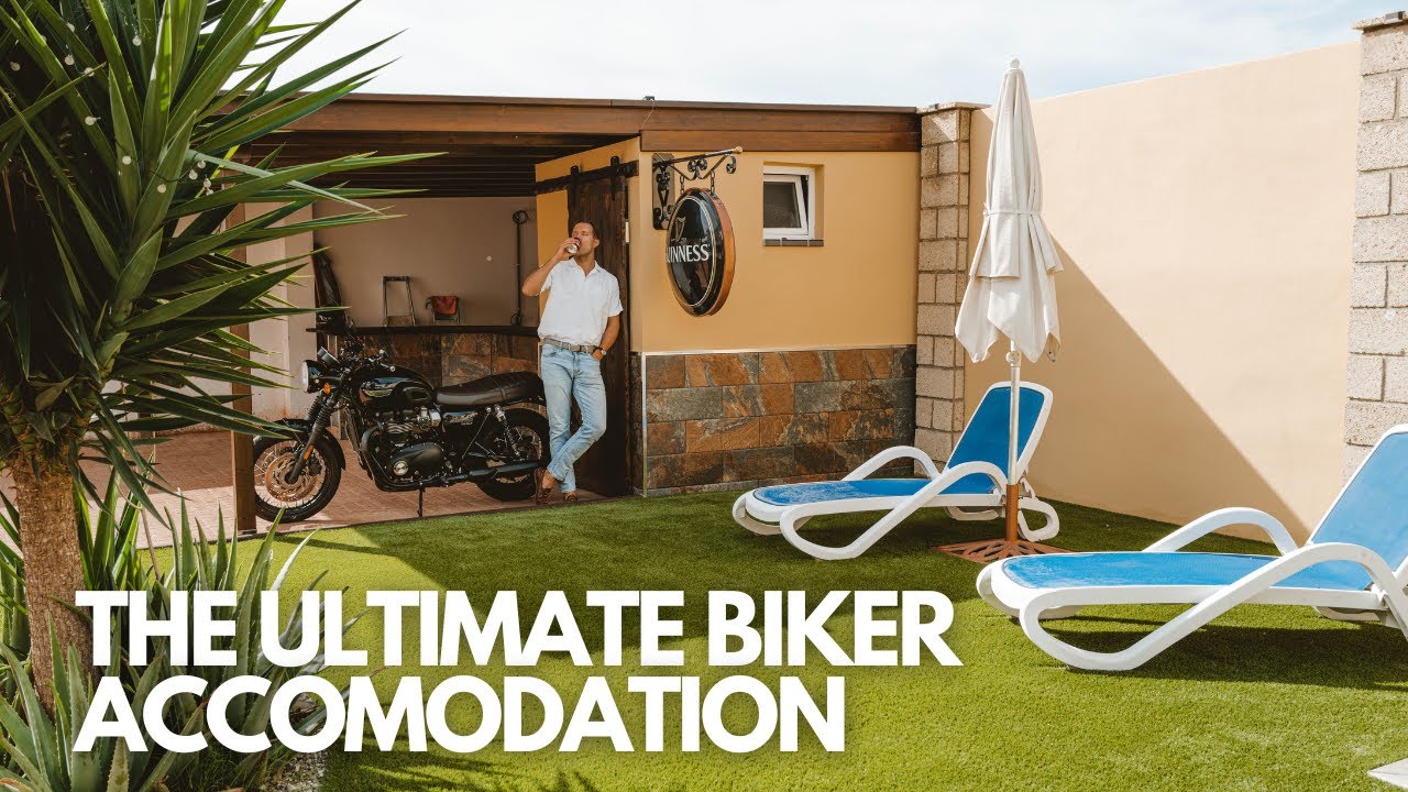The Ultimate Motorcycle Accomodation | Tenerife on Triumph