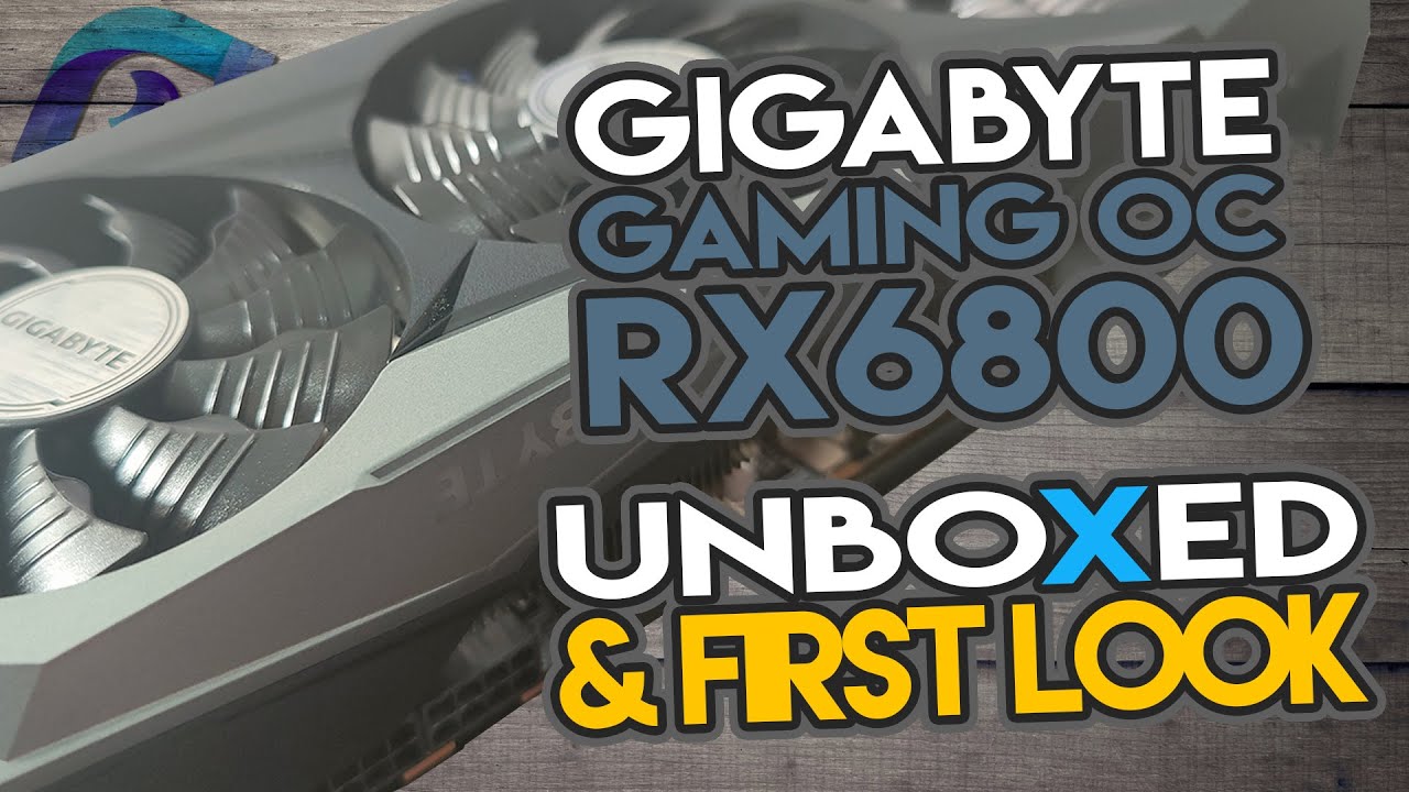 Gigabyte Gaming OC RX 6800 - Unboxing & First Look - Lazada