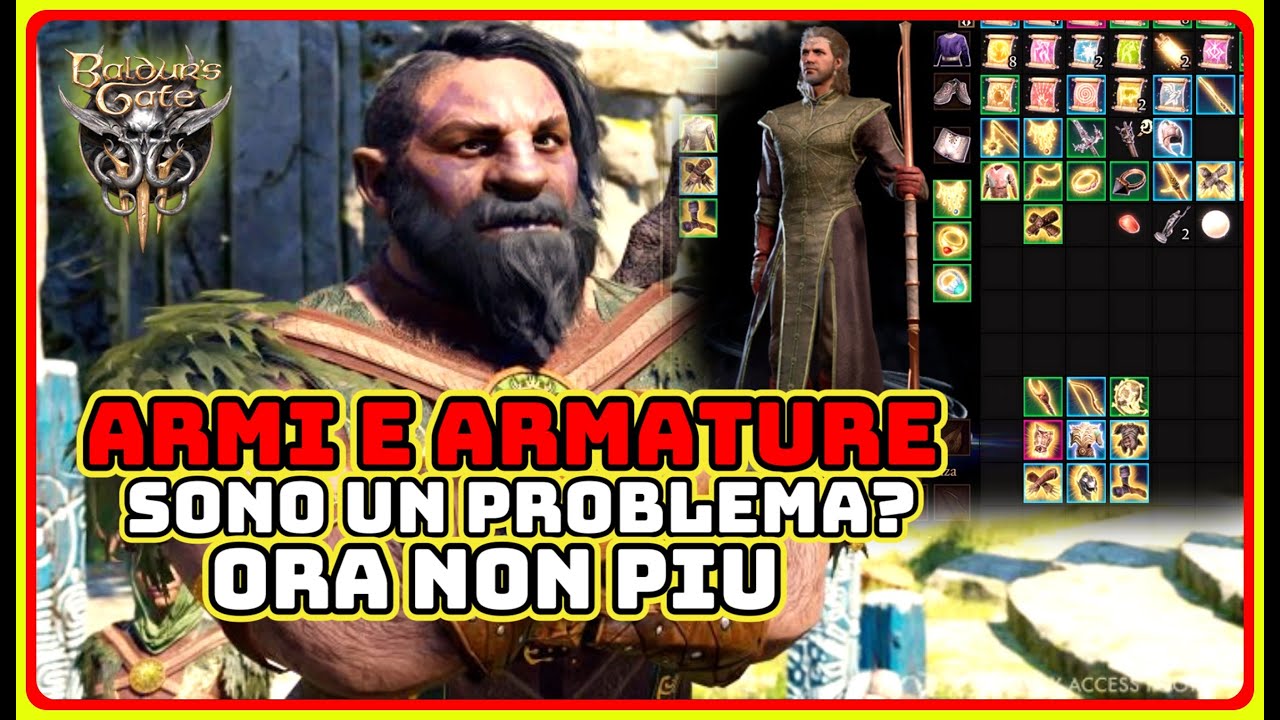 Come utilizzare al meglio le armi e armature su Baldur's Gate 3!