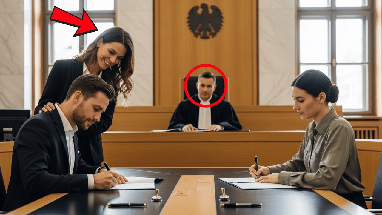 Ehemann Armer Frau Unterschrieb Die Scheidung Neben Der Millionärsgeliebten — Richter Ließ Sie Büßen