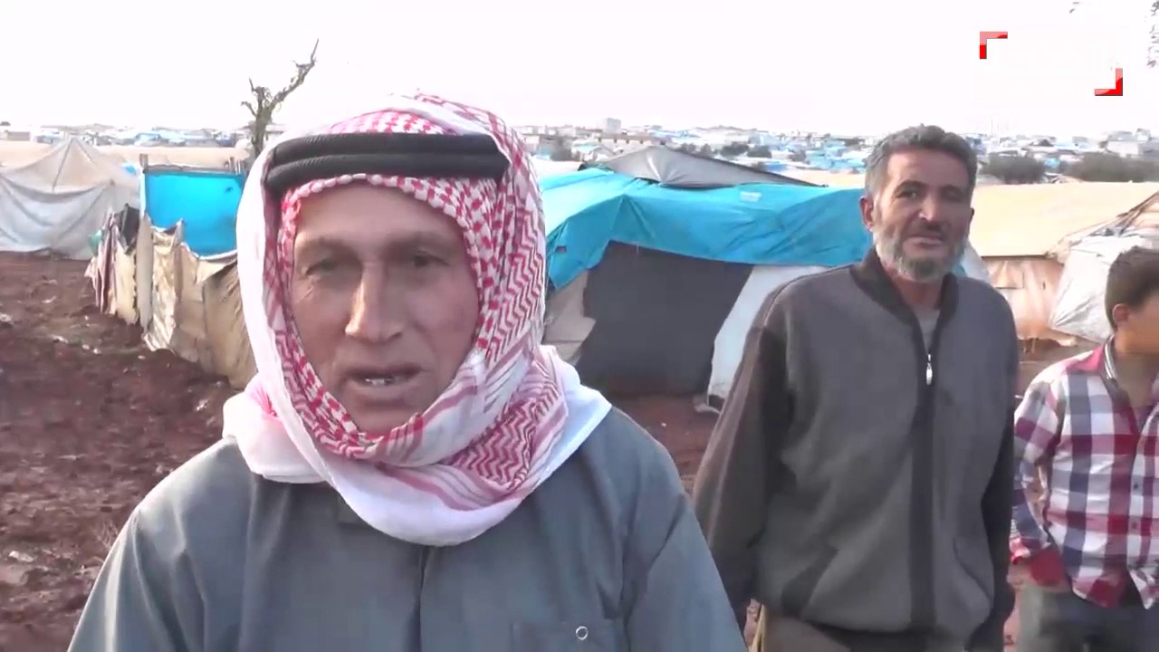 الأمطار تزيد طين المخيمات بلة شمال #حلب