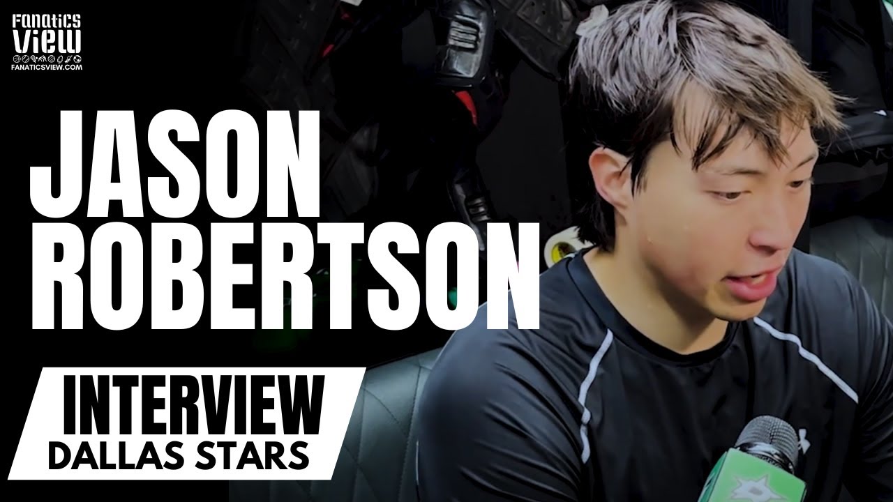 Jason Robertson Discusses Playing With Mikko Rantanen, Mikko's "Crazy" Skill & Winnipeg Jets