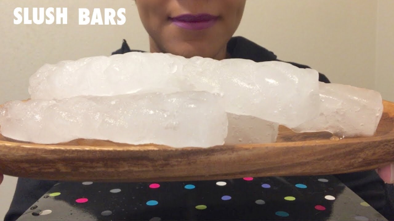ASMR SLUSH ICE REQUEST “SLUSHY BARS”