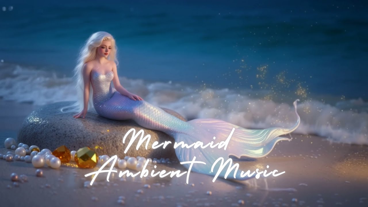 Resting by the Shore | Mermaid Ambient Music for Calming, Deep Relaxation & Meditation | 3 Hours