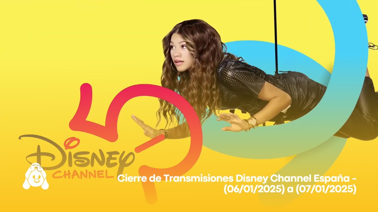Cierre de Transmisiones Disney Channel España - (06/01/2025) a (07/01/2025)