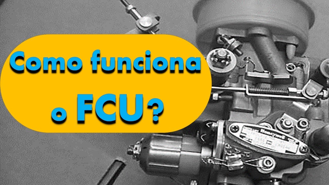 Como funciona o FCU do motor a reação