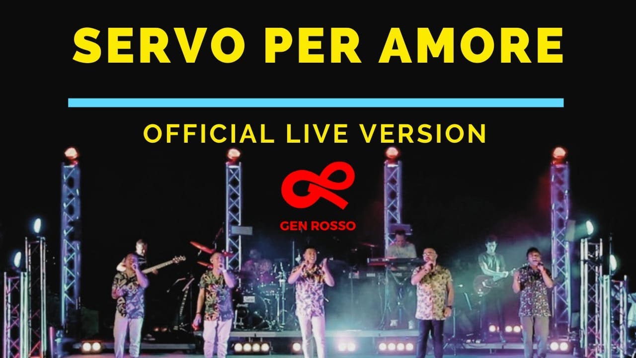 Gen Rosso - Servo Per Amore (Live Version)