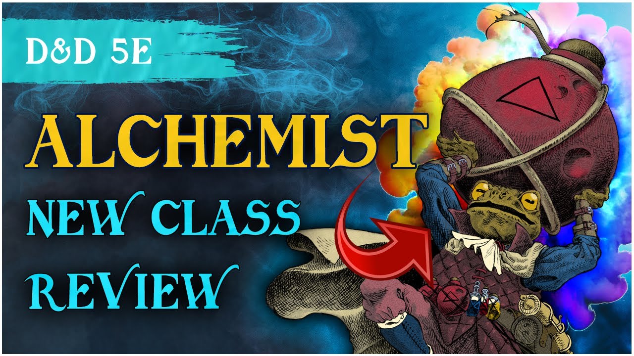 The NEW Alchemist Class 🐸💣 for D&D 5e by Taron "Indestructoboy" Pounds - Review and How to Play