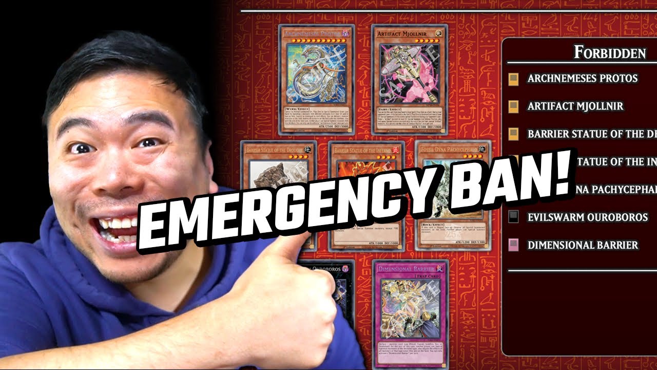 E-Ban Floodgates!! Yu-Gi-Oh! TCG 27 октября 2025 г. — сырая реакция