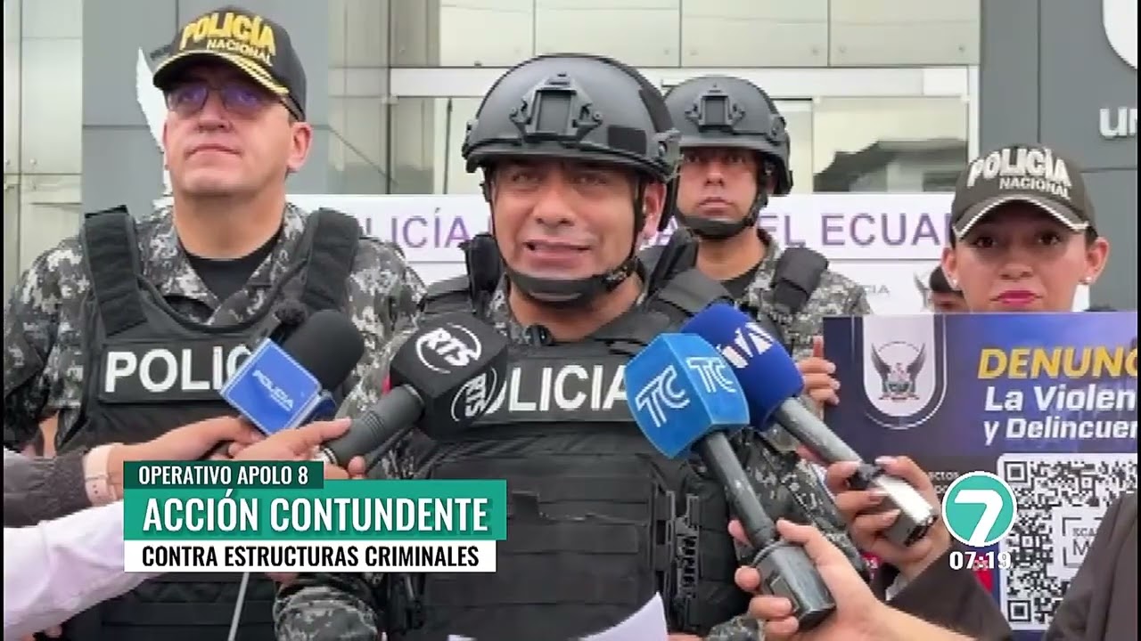 #Noticias7 | Reportaje: Operativos Seguridad Apolo 8, Guayaquil, y Durán