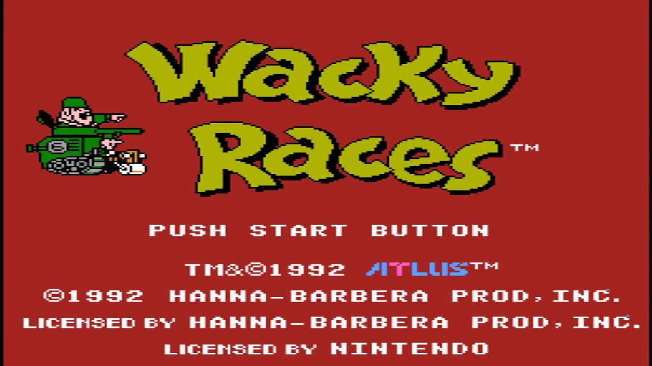 Wacky Races (1992) Retro Game: All Bosses #StayHome [1080p UHD 60fps]