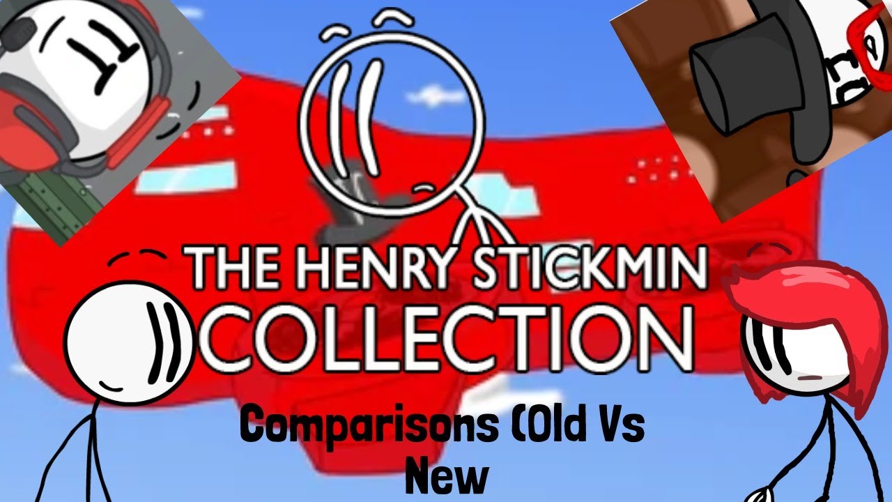 Henry Stickmin Collection Comparism (Old Vs New)