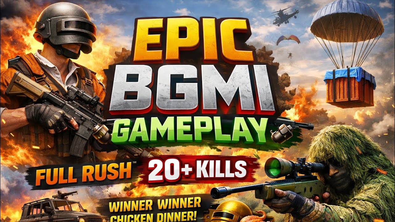 Solo vs Squad Full Match | 20+ Kills Epic Gameplay 🔥