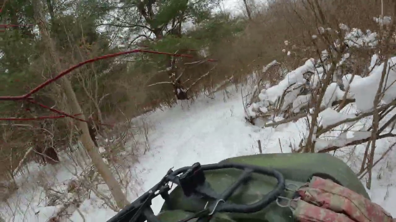 Mid-Winter Ride on the Pine Tree Trail 02 03 26