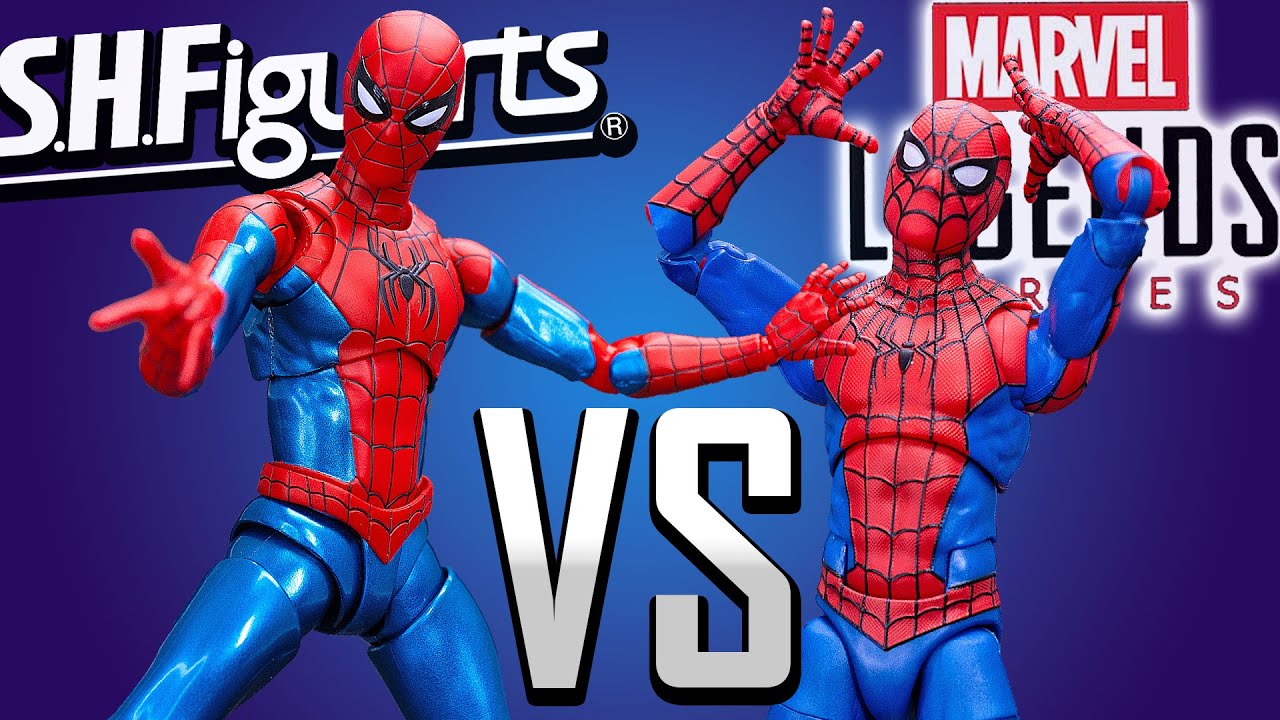 Кто лучше создал костюм Человека-паука для Final Swing? | SHFiguarts против Marvel Legends