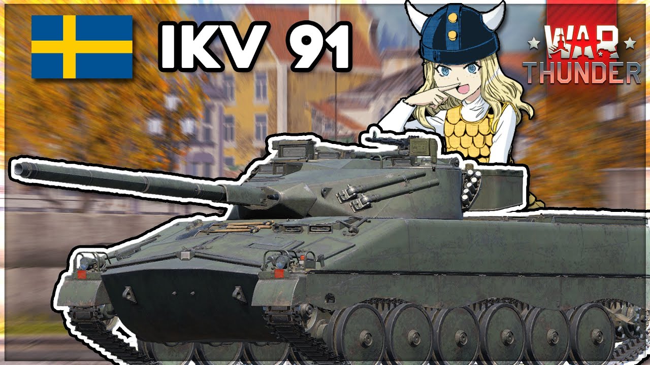 My Favorite Tank in War Thunder | Ikv 91