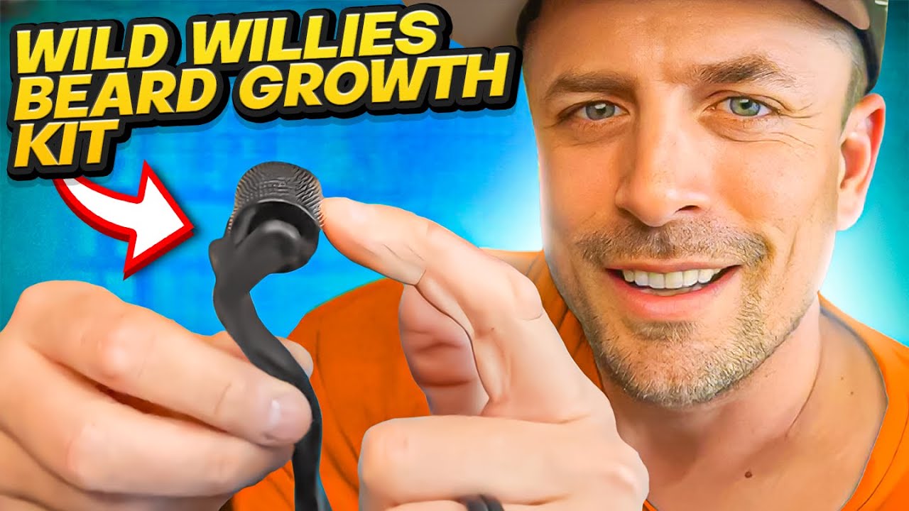 Achieve the ultimate beard with Wild Willies Beard Growth Kit for Men