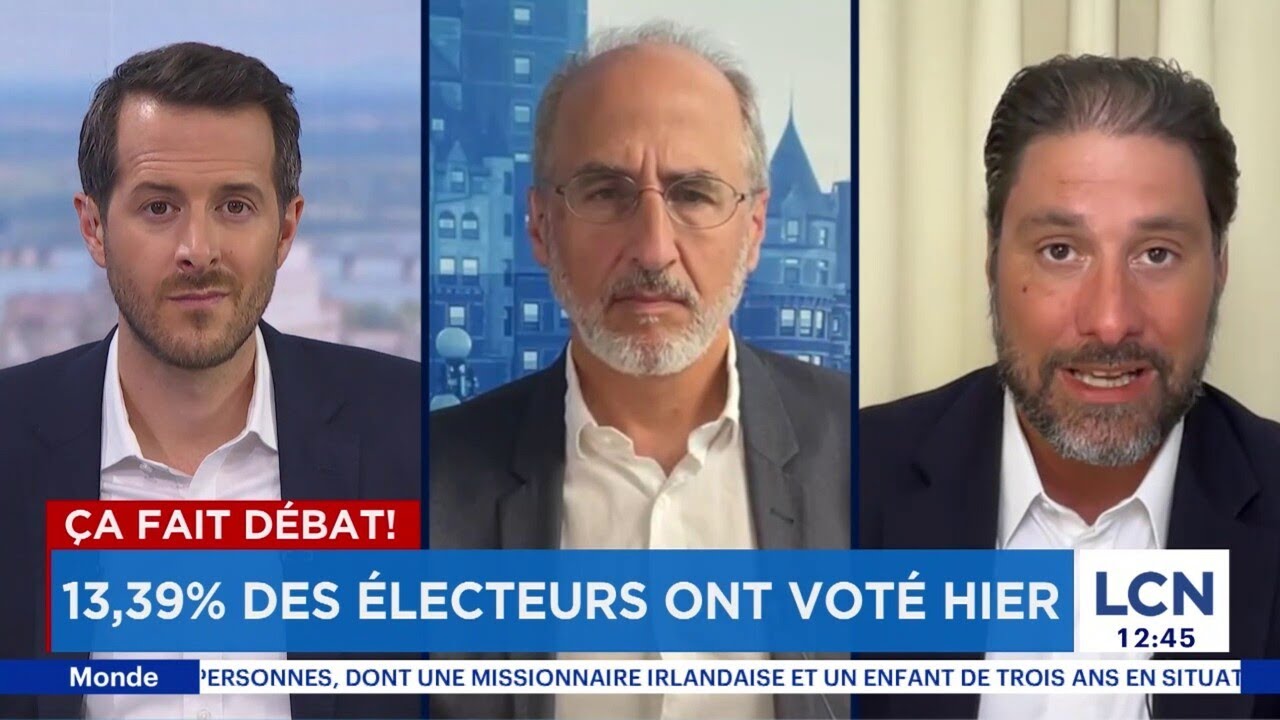 Ça fait débat: la partielle dans Arthabaska entre dans son dernier droit