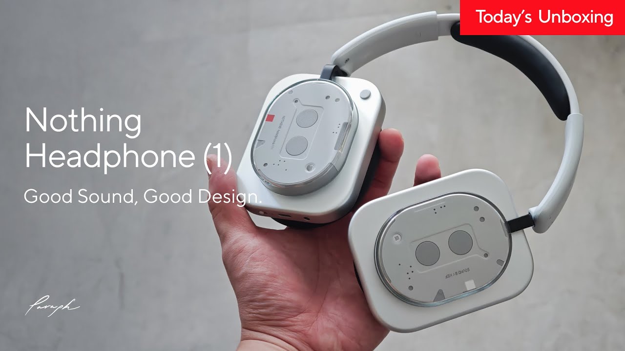 待望の日本発売！Nothing Headphone (1) 1週間使用レビュー | 音良し、デザインよし、ノイキャン良し。装着感も最高すぎる。
