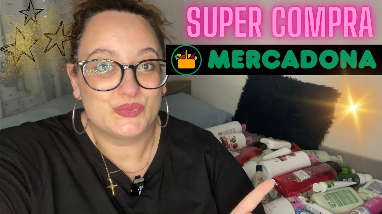 SUPER HAUL MERCADONA// ARRASE CON LA PERFUMERÍA!!!!belleza y aseo