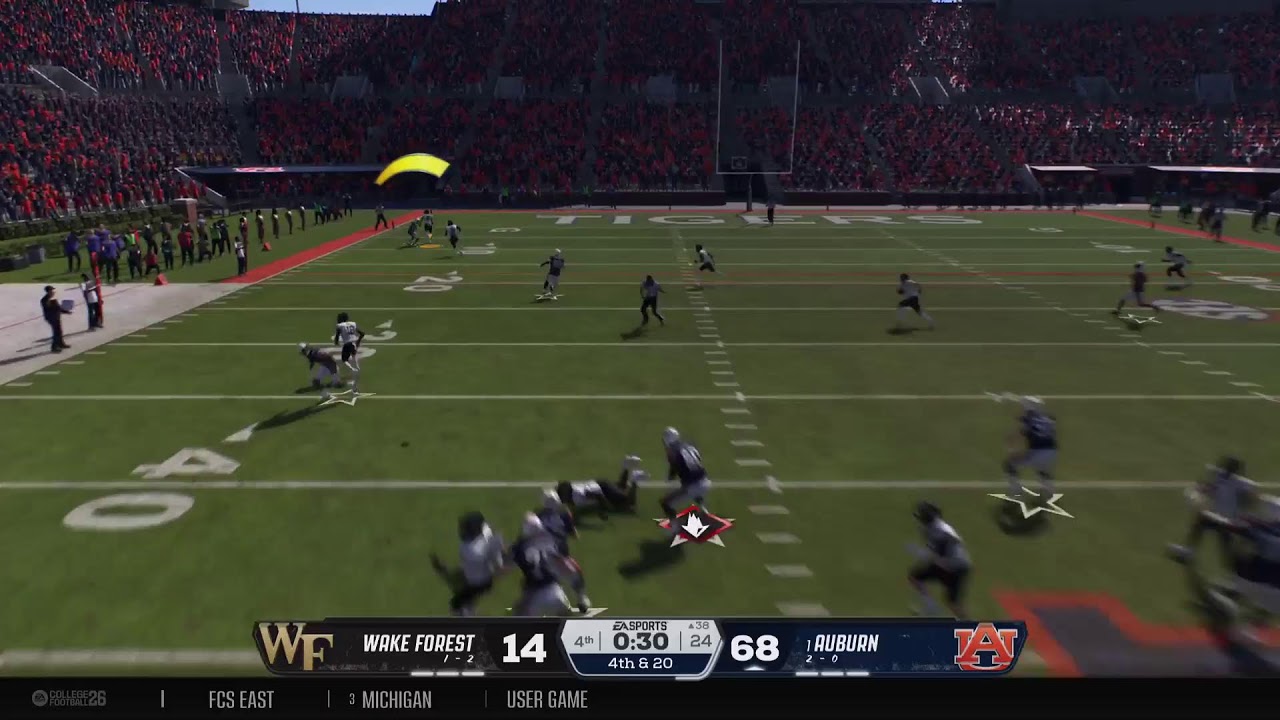 Tml wk 4 Auburn vs wake Forrest
