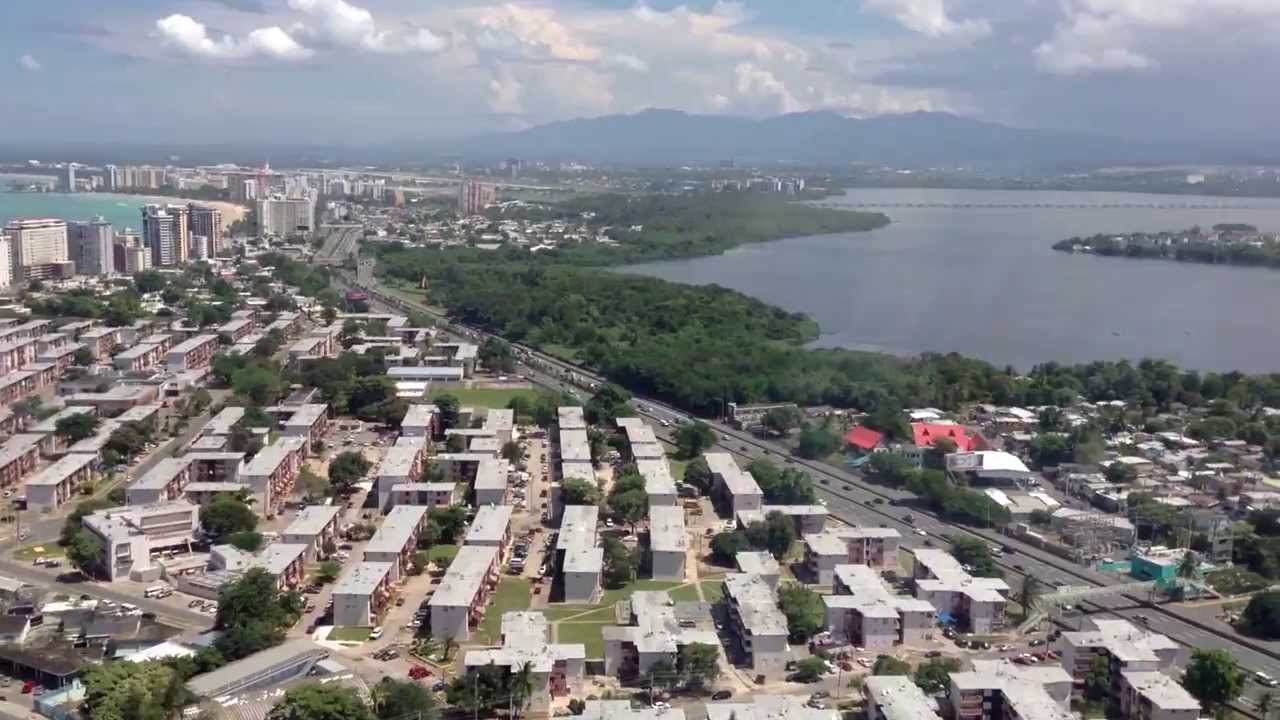 Paseo por San Juan PR en helicopter...