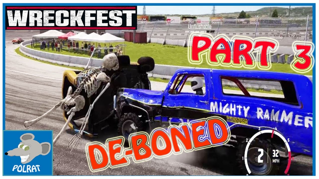 WRECKFEST MULTIPLAYER CRASHES: Newf Vs Polrat Part 3