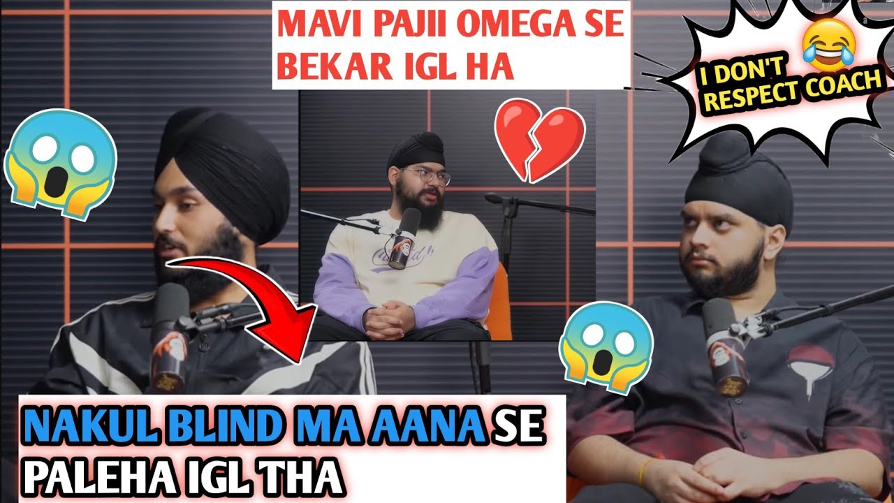  Mavi se acha Omega igl ha 🤬Kiolmao respect soul aayogi and soul Rony 🚀I don't respect coach #gaming