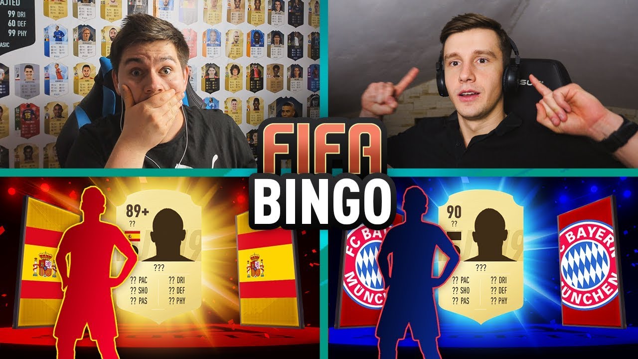 FIFA BINGO vs LIsekHD! 3x WALKOUT! NAJLEPSZE FIFA BINGO! | FIFA 19 JUNAJTED