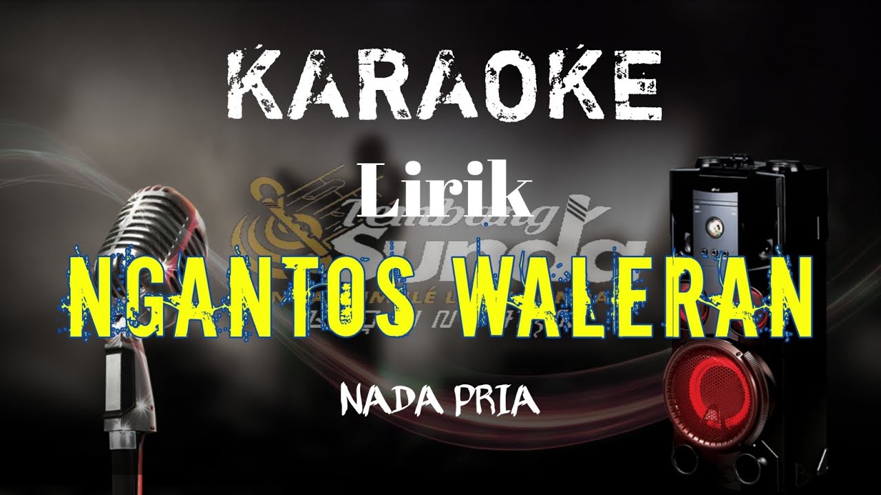 🔴Ngantos Waleran - Ujang Choplok karaoke BAJIDOR VERSI GERENGSENG‼️NADA PRIA LIRIK‼️VIRAL TIKTOK‼️