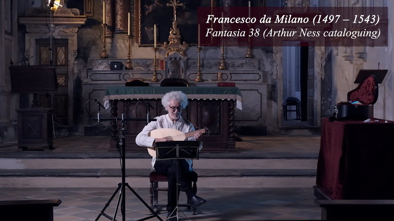 Fantasia 38 - Francesco da Milano - Eduardo Eg&uuml;ez, 6 course lute