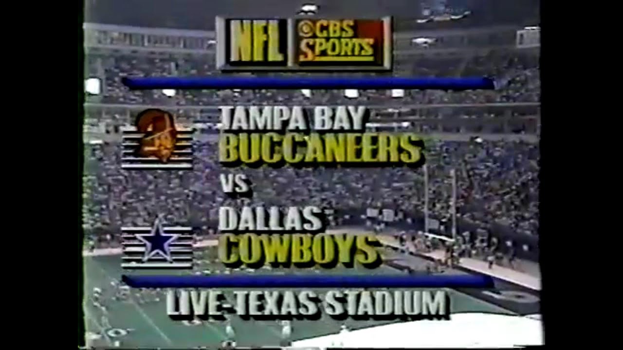 1990-10-07 Tampa Bay Buccaneers vs Dallas Cowboys