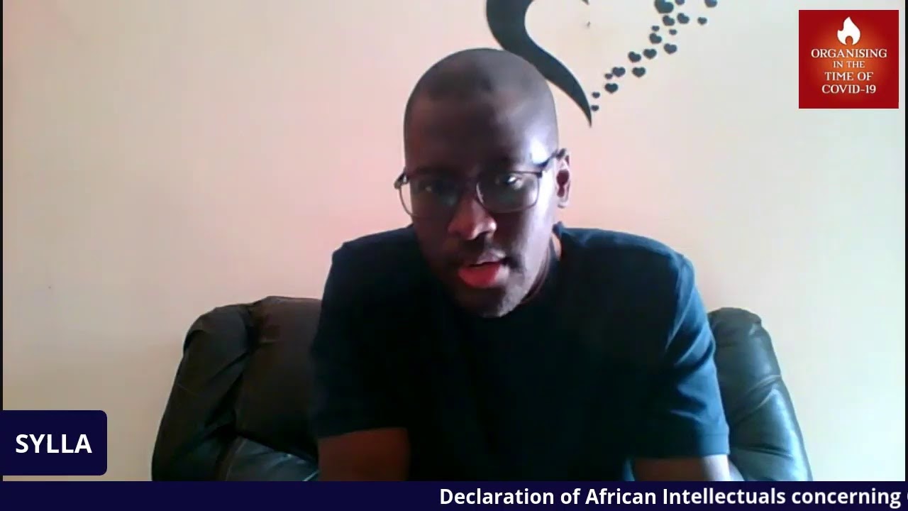 Declaration of African Intellectuals concerning Covid-19 crisis