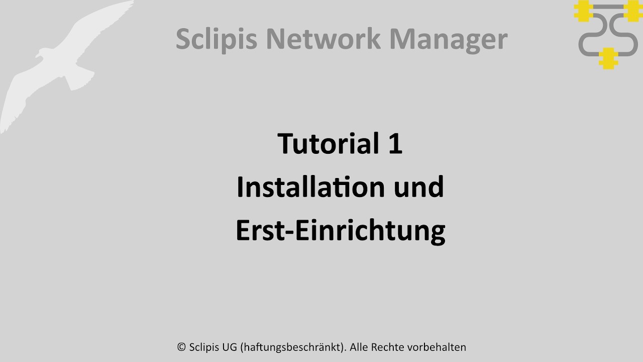 Sclipis Network Manager - Schnell startklar