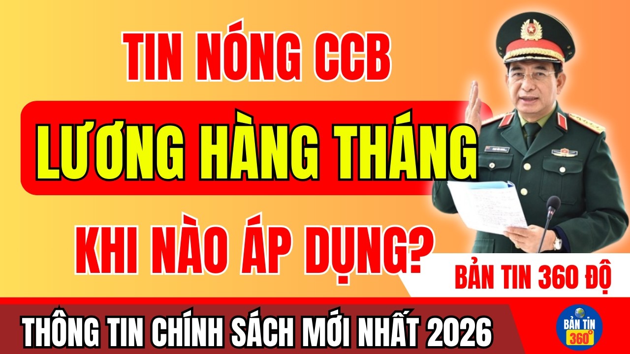 CỰU CHIẾN BINH CÓ LƯƠNG HÀNG THÁNG: BAO GIỜ CHÍNH THỨC THỰC HIỆN THEO LỘ TRÌNH MỚI NĂM 2026?