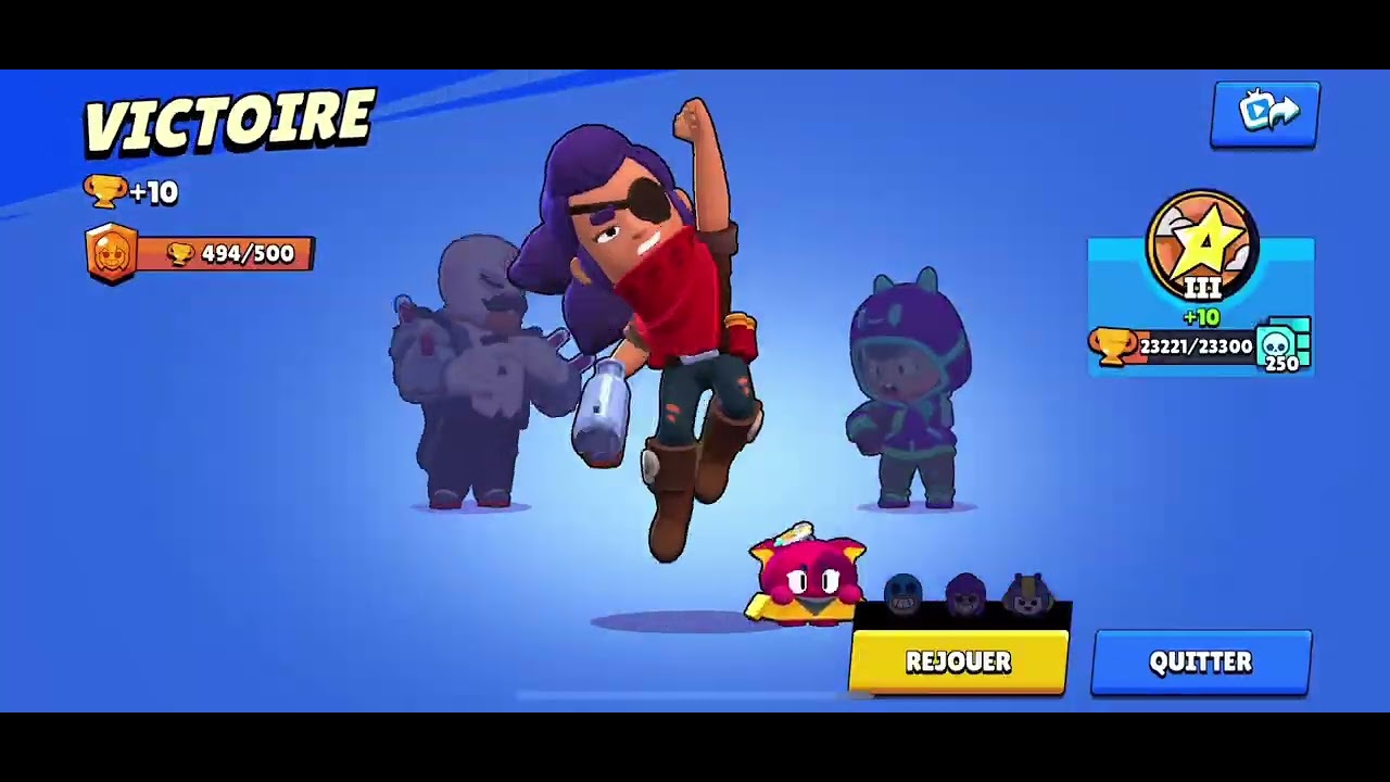 Je monte ma Shelly à 500 trophées ￼