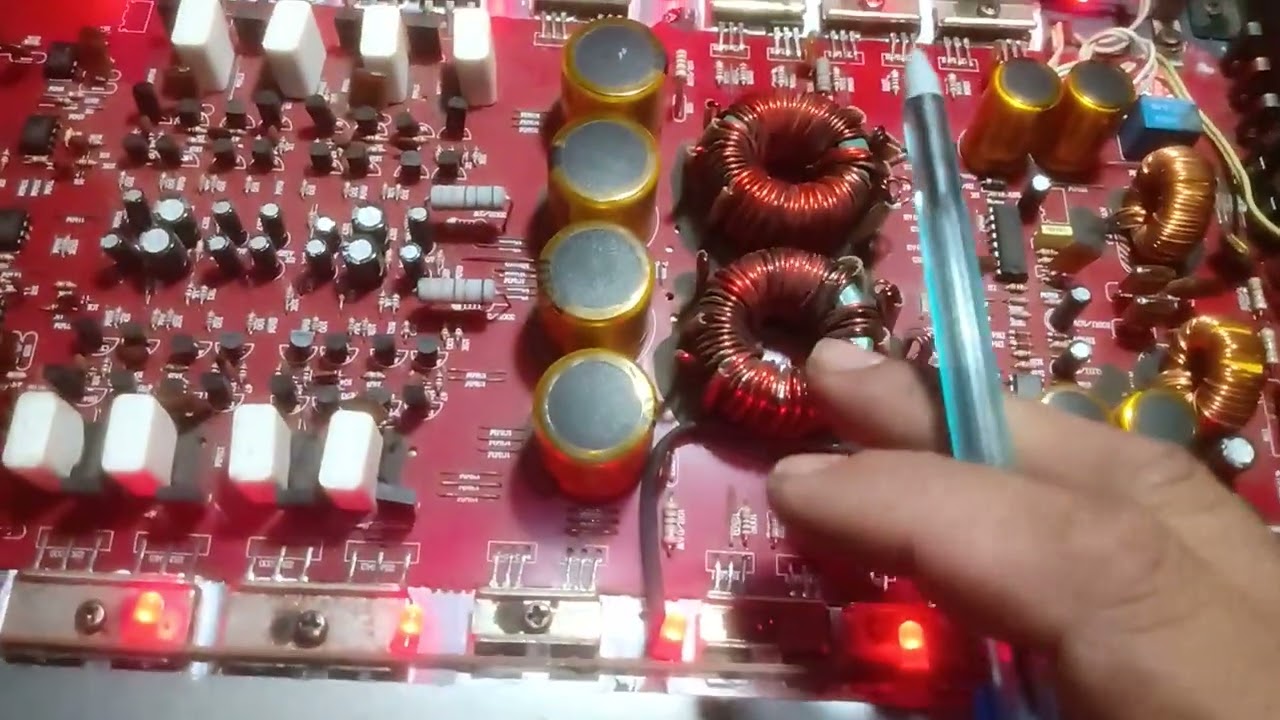 dicas de conserto módulo B Buster 1600 watts