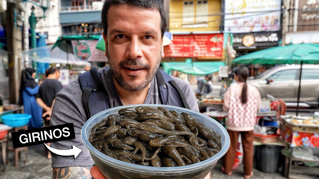 Provando COMIDAS EM BANGKOK que você nunca viu!! 😳 🇹🇭