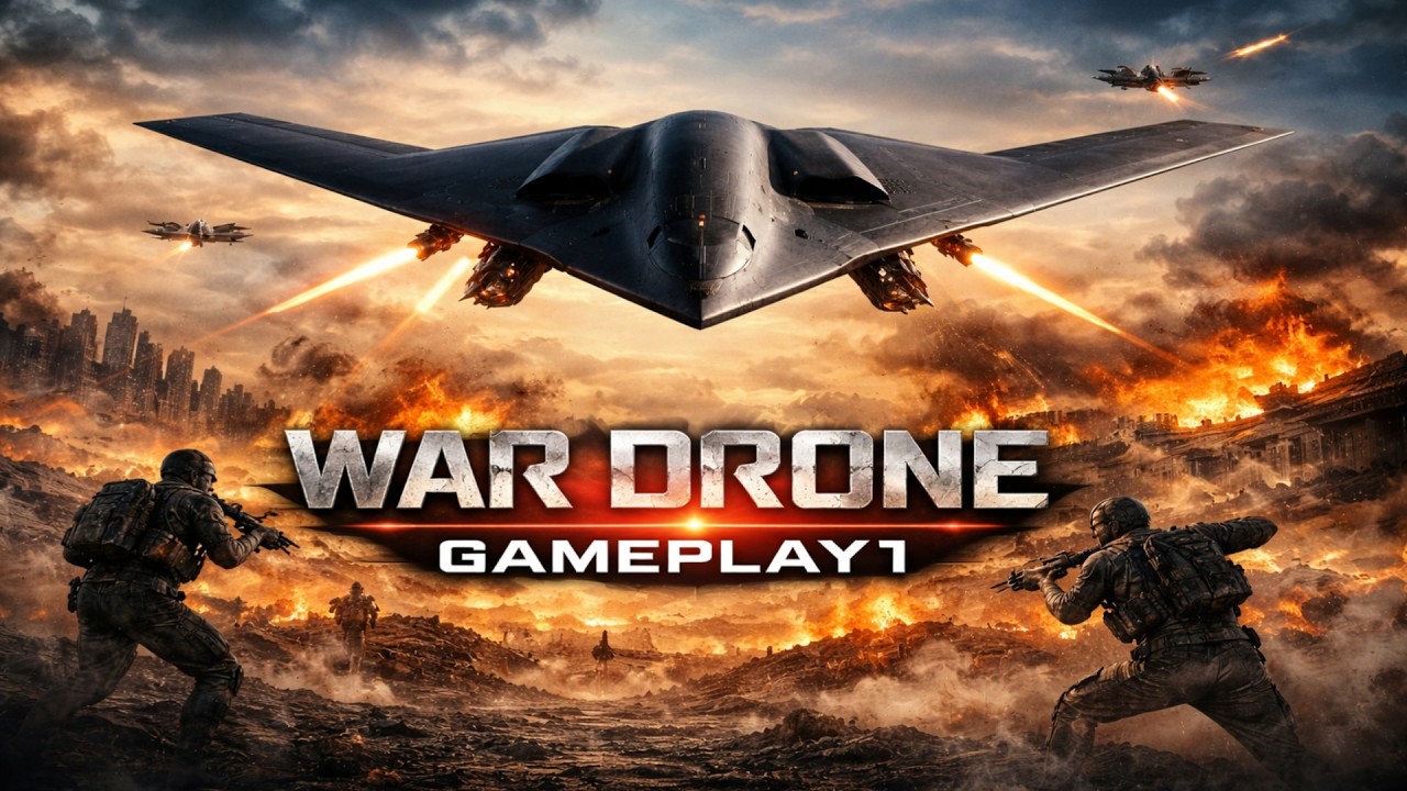 I Tried This Game for the First Time |War Drone| #gameplay1 #wardrone
