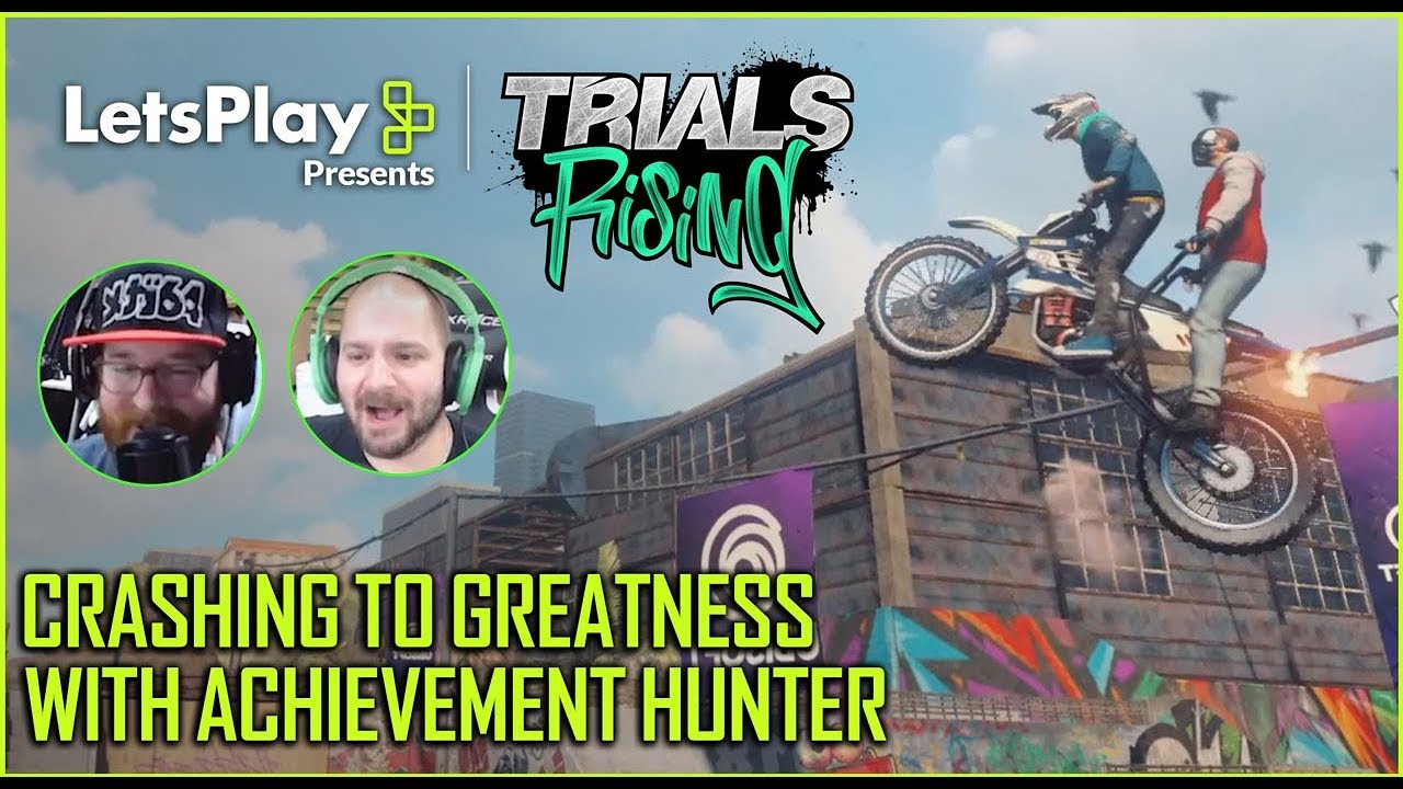 Trials Rising: Crashing to Greatness with Achievement Hunter | Let’s Play Presents | Ubisoft [NA]