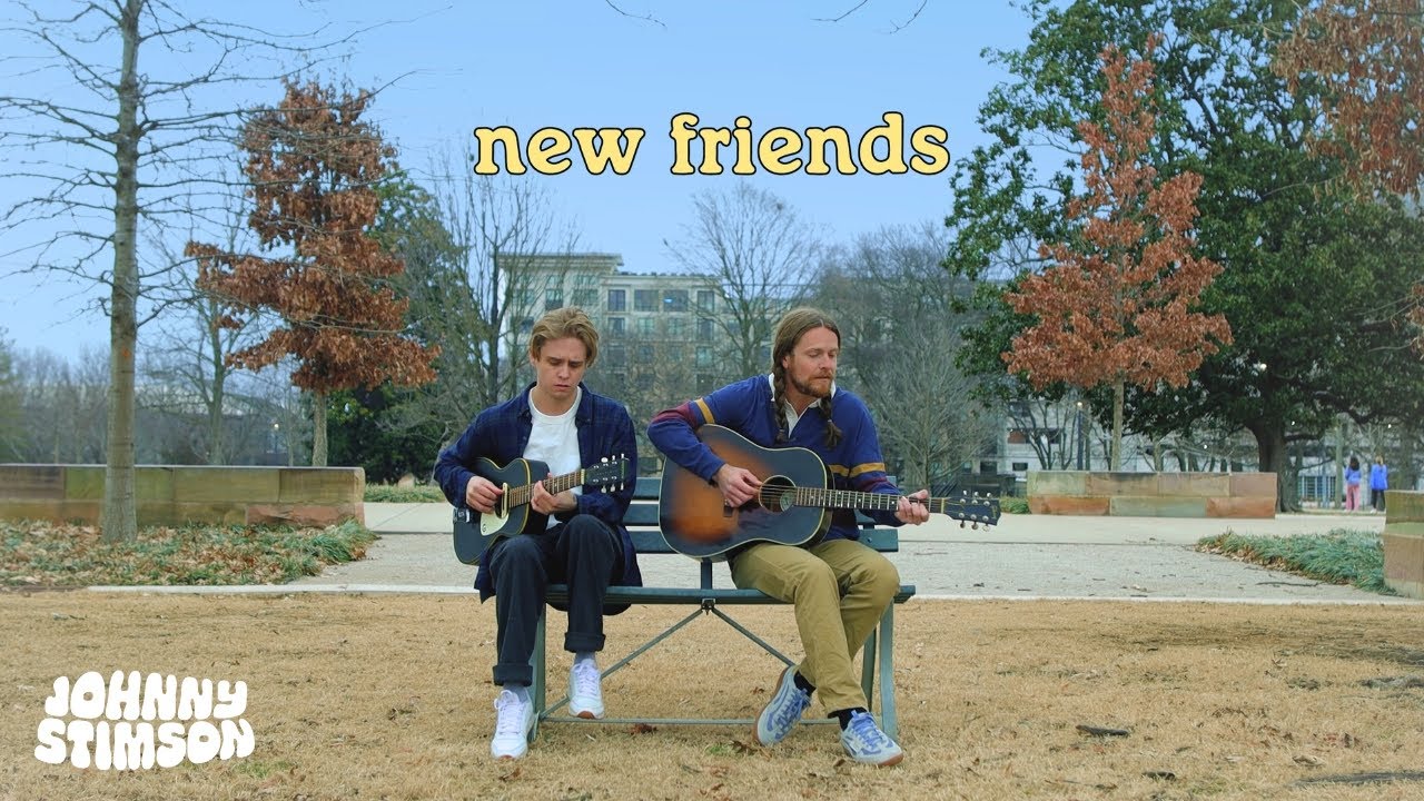 Johnny Stimson & Devin Kennedy - New Friends (Official Lyric Video)