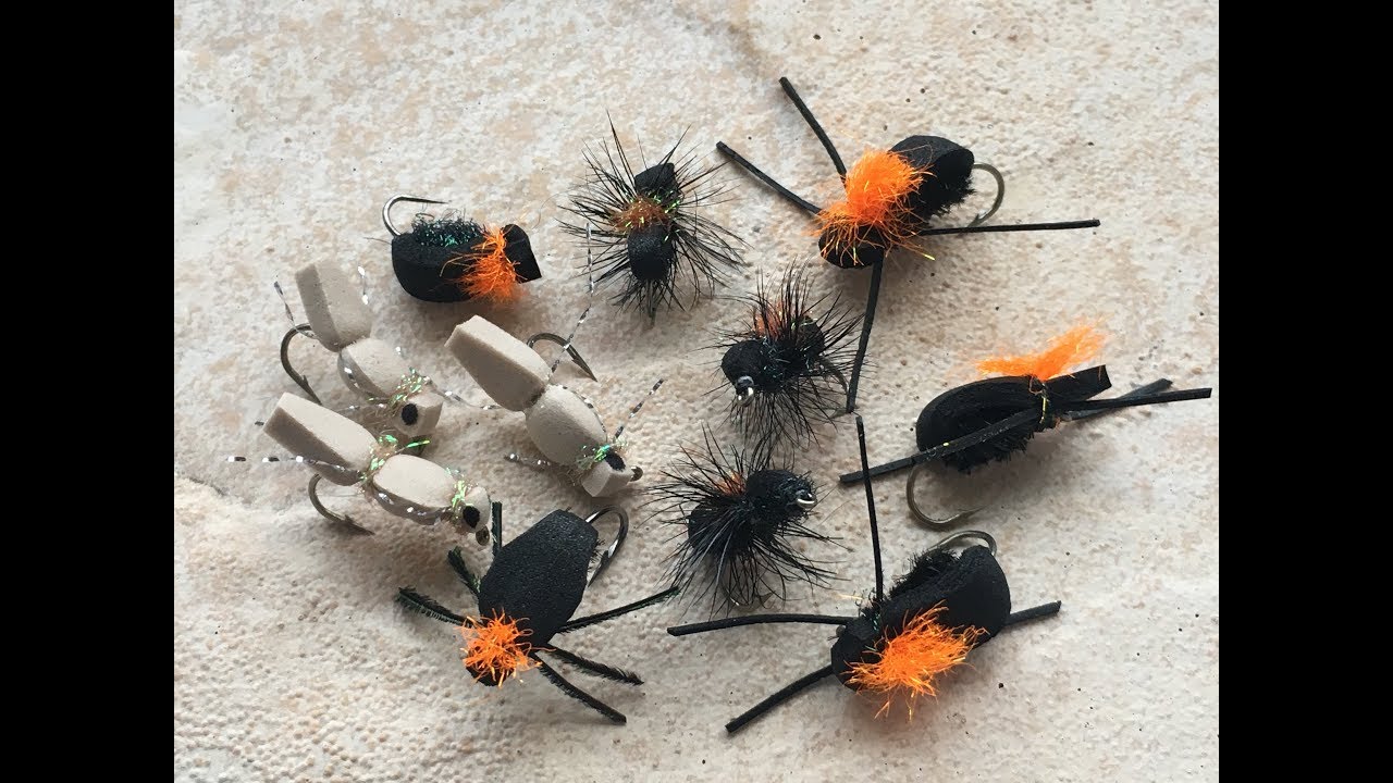 Sztuczne muchy - Żuk kleniowy #2 Piankowa mucha Fly Tying - Foam Beetle