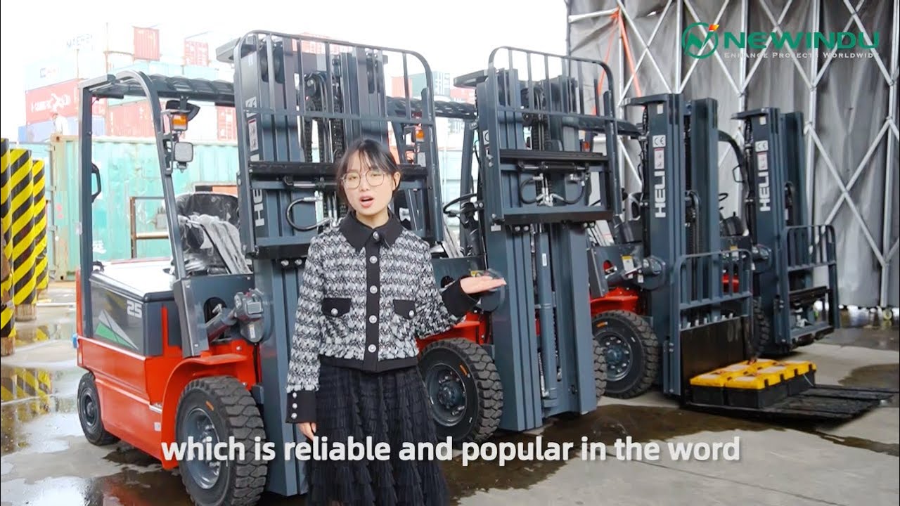 HELI CPD25 Electric Forklifts Ready for Shipment