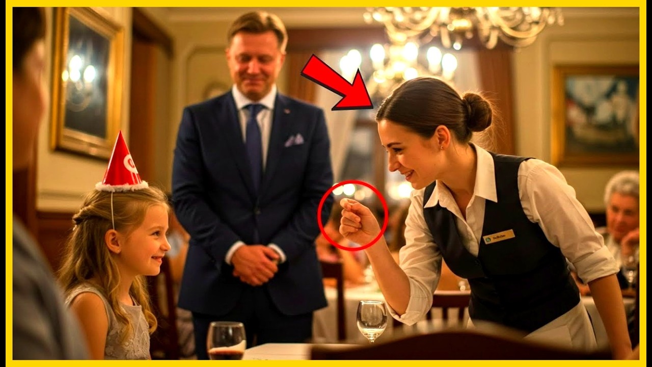 Na swoich urodzinach głucha córka milionera była ignorowana — aż kelnerka użyła języka migowego