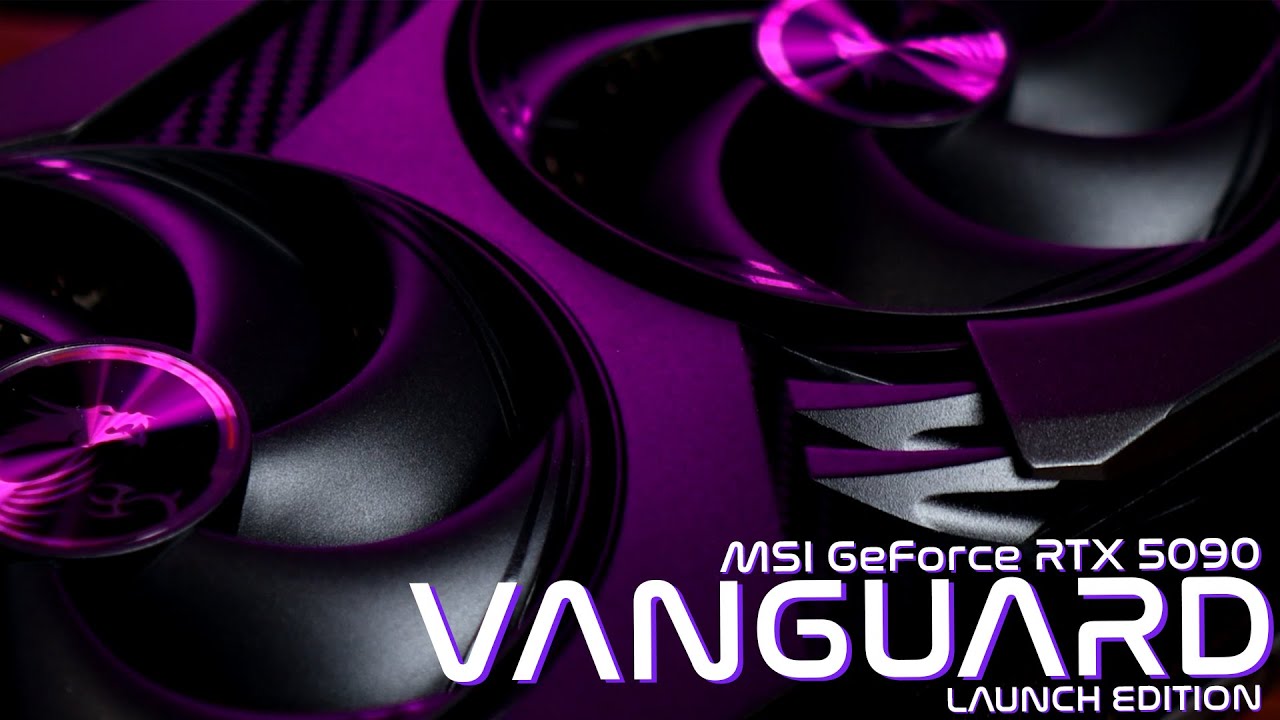 MSI GeForce RTX&trade; 5090 32G Vanguard SOC Launch Edition Unboxing