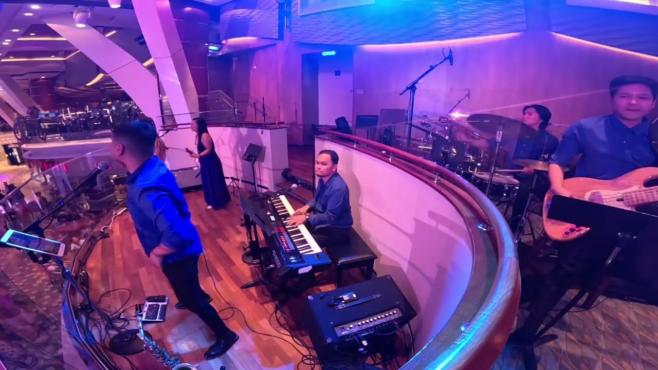 SOUL FACTOR BAND PH - WELCOME PARTY BALLOON DROP @ OASIS OF THE SEAS ROYAL CARIBBEAN CRUISE