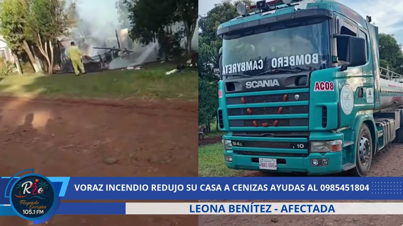 VORAZ INCENDIO REDUJO SU CASA A CENIZAS AYUDAS AL 0985451804
