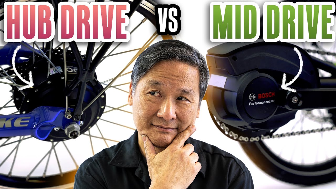 Hub Drive против Mid Drive | Электроусилитель руля на трёхколёсном велосипеде